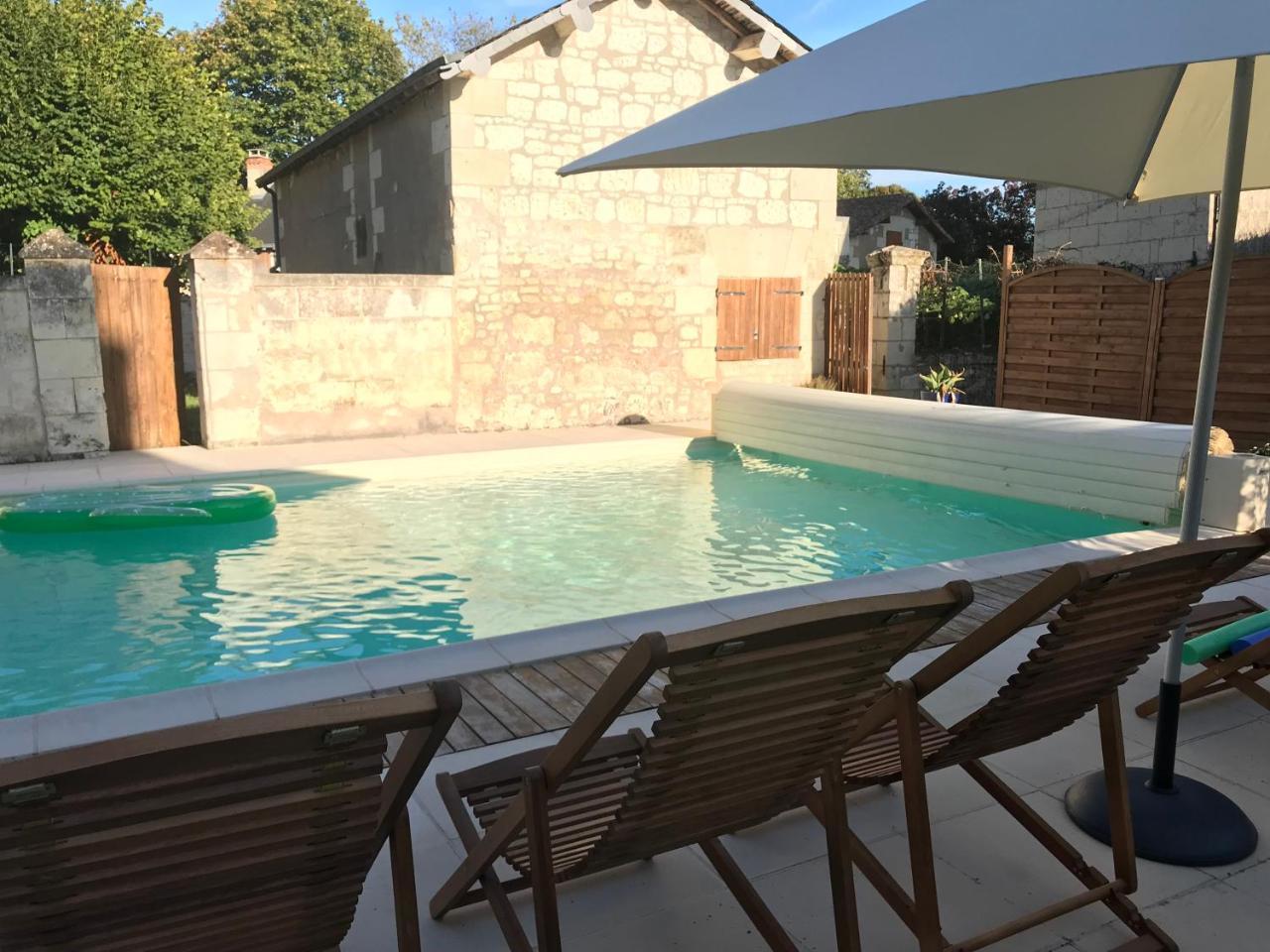 Bed and Breakfast Demeure De Beaulieu Le Coudray-Macouard Exterior foto